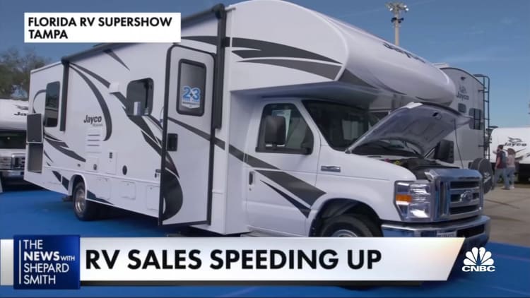 RV sales and rentals take off during pandemic