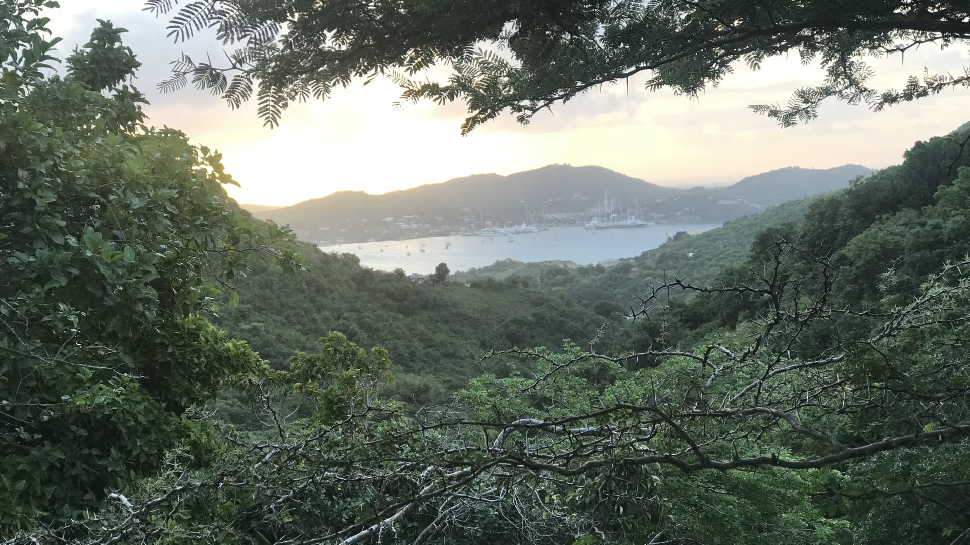 Scenic overlook, Antigua
