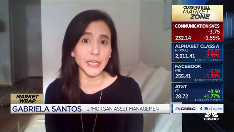 JP Morgan's Gabriela Santos: There's still time to rotate from growth to value stocks