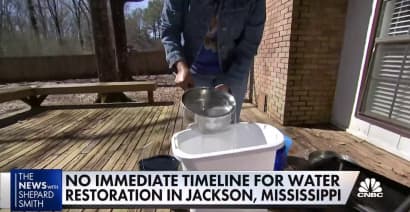 Mississippi's largest city doesn't have running water, or a timeline for when it will be fixed