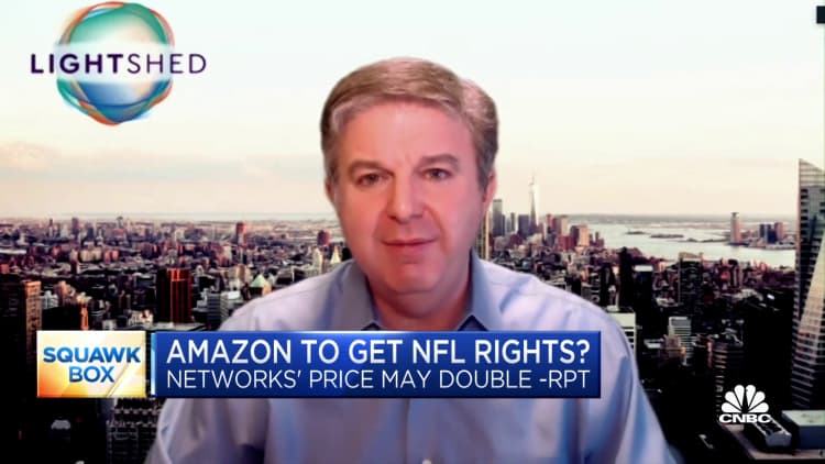 NFL digital rights are Amazon's to win, says LightShed's Rich Greenfield