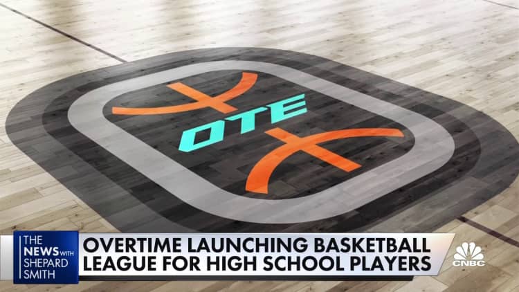 Overtime's basketball league offers $100K salaries to teen players