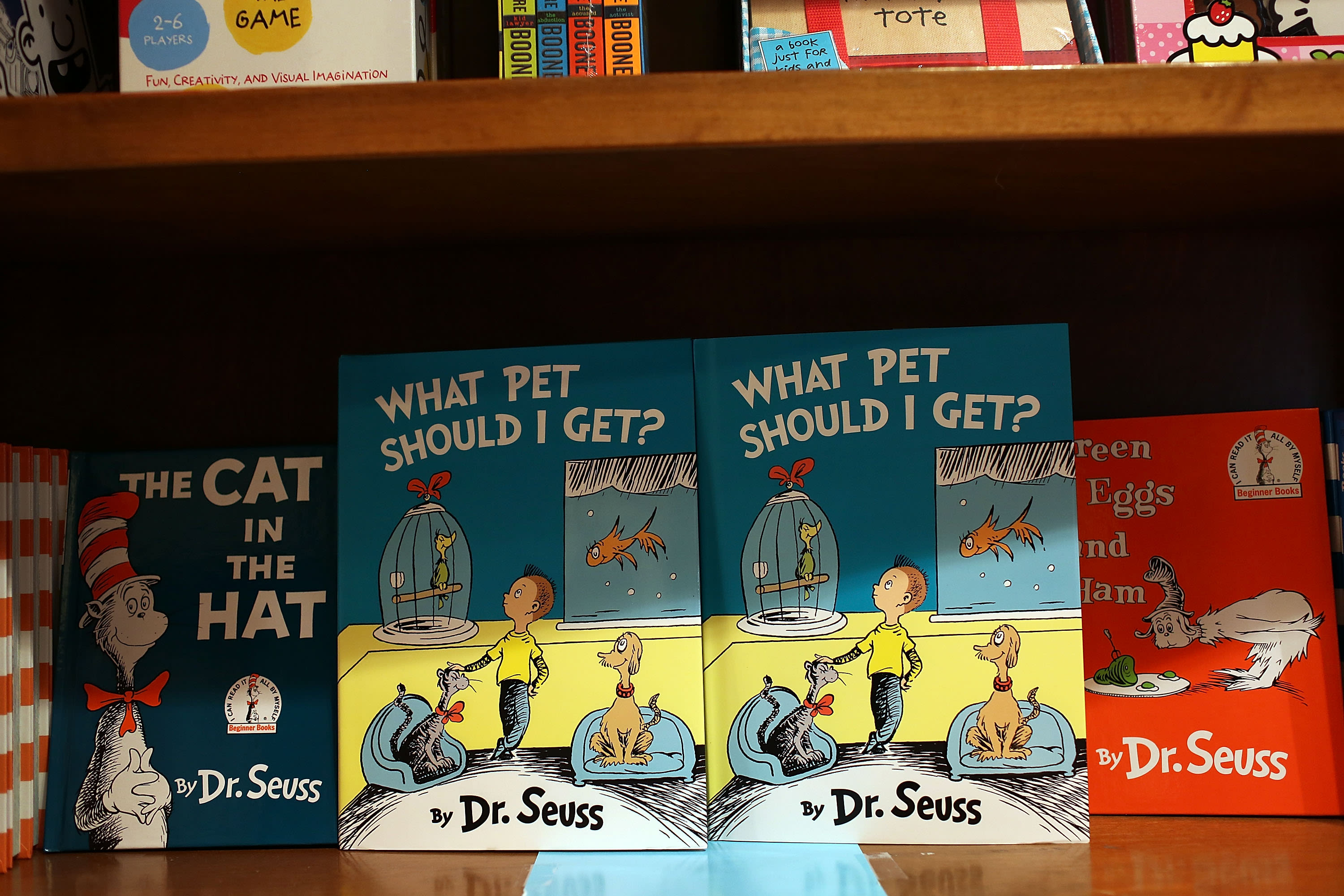 Dr. Seuss’s books top the Amazon bestseller list
