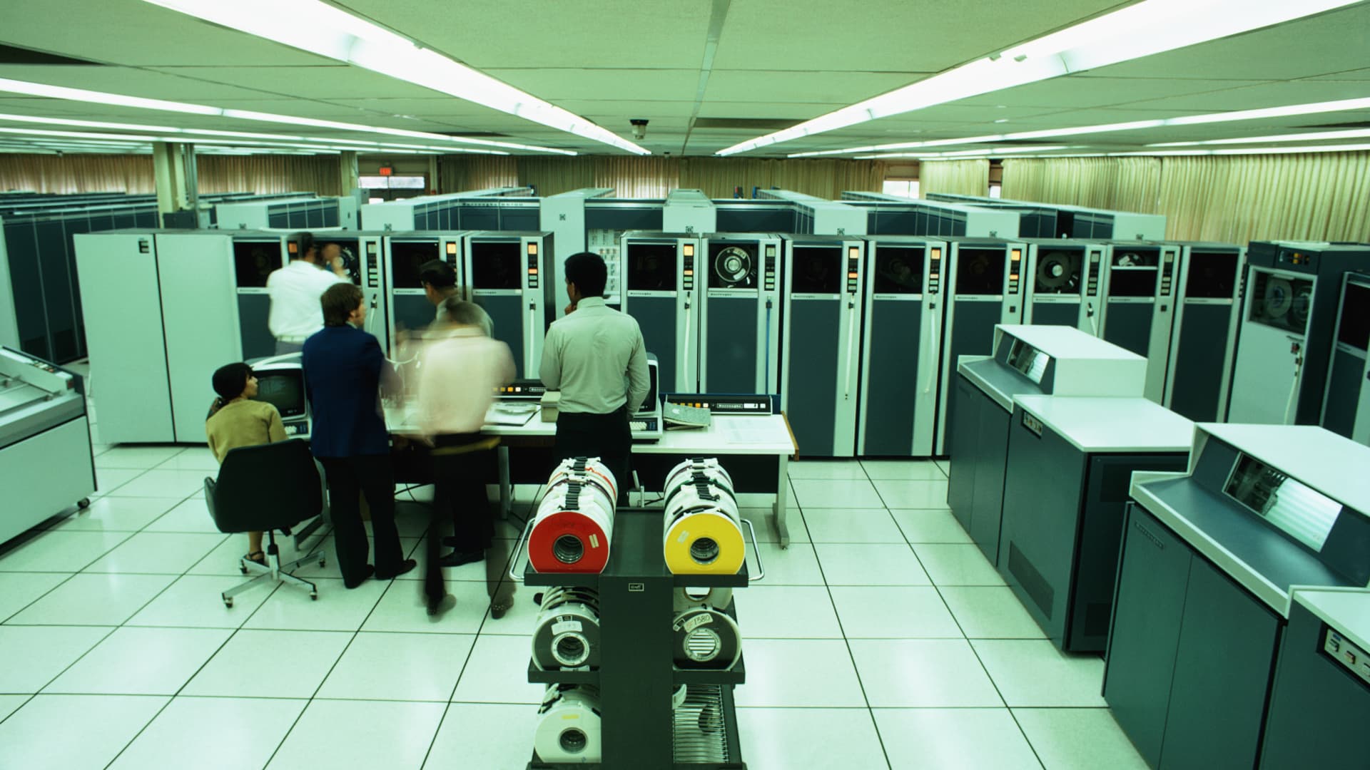 Many states labor departments work with outdated mainframe computer systems from the 1970s.