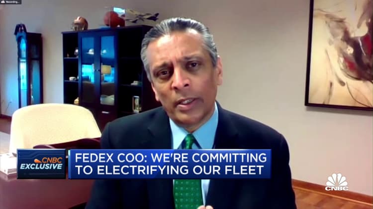 FedEx COO on the company's commitment to carbon neutrality