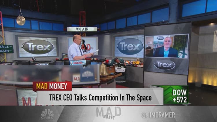 Trex CEO talks disrupting the wood market with composite decking and railing products