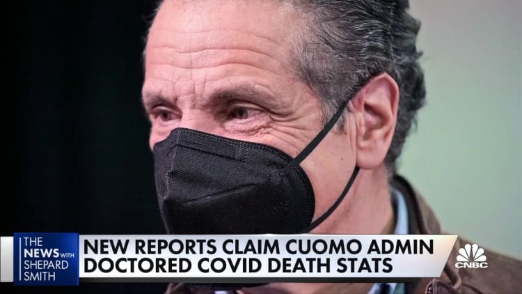 New report claims Cuomo administration doctored Covid death stats