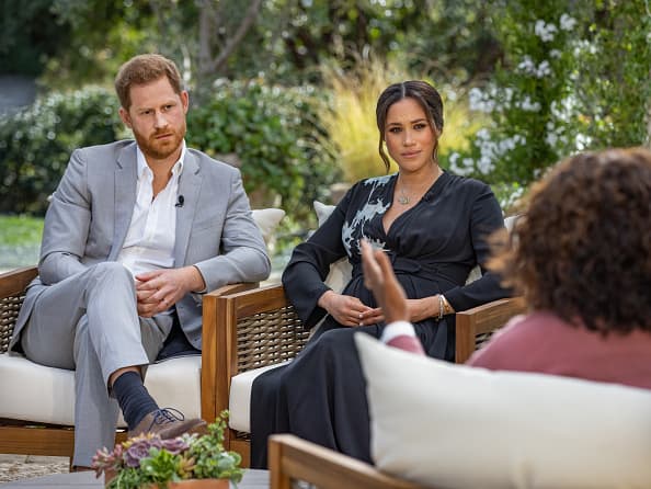 Interview with Meghan Markle and Prince Harry CBS with Oprah ratings