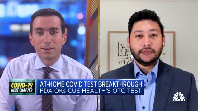 Cue Health CEO on FDA emergency authorization for Covid at-home test