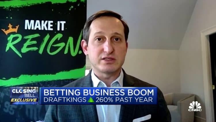 DraftKings CEO Jason Robins on the company's deals with DISH and UFC