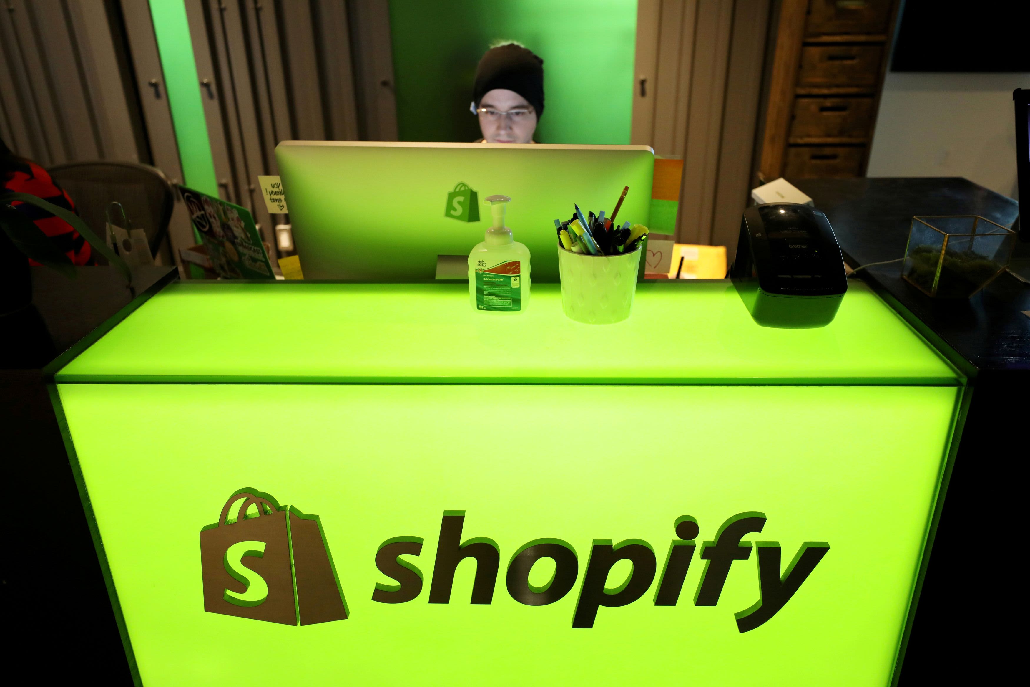 Shopify Surges After CTO Touts 'Black Friday Level Traffic' - Bloomberg