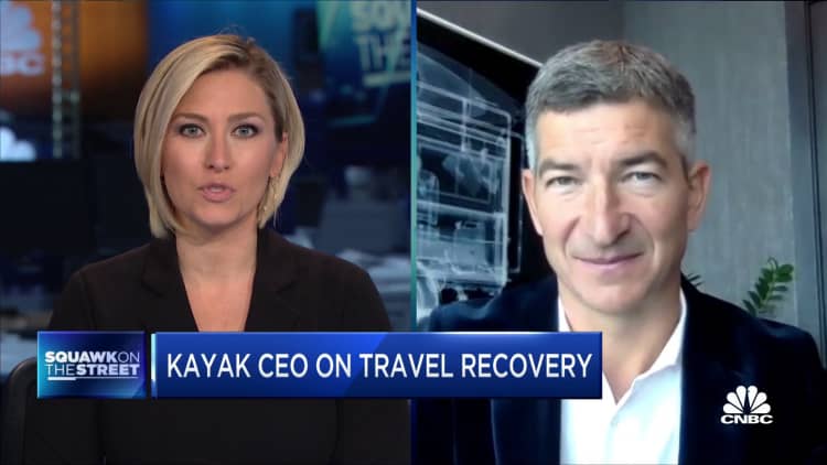 Kayak CEO Steve Hafner shares his outlook for travel recovery