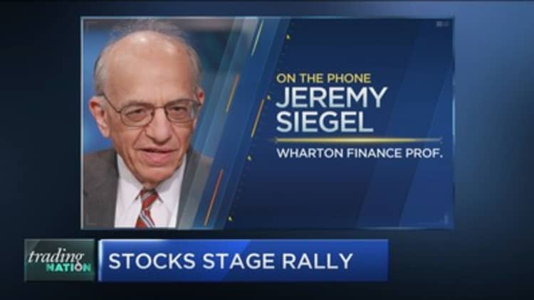 Jeremy Siegel: "This stock market still has a way to go up'