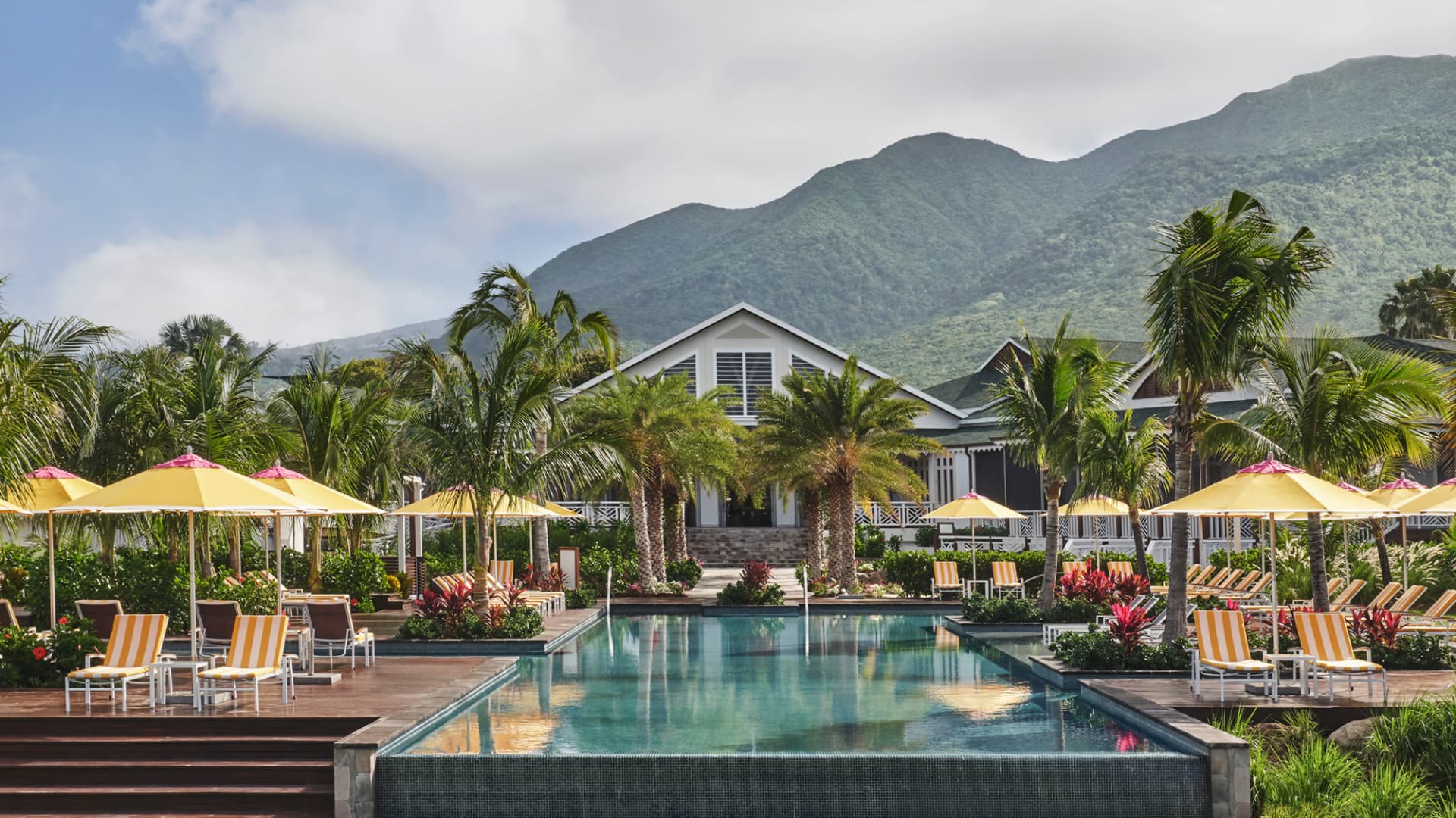 Four Seasons Resort Nevis is on the approved list of hotels where travelers can stay in Saint Kitts and Nevis.
