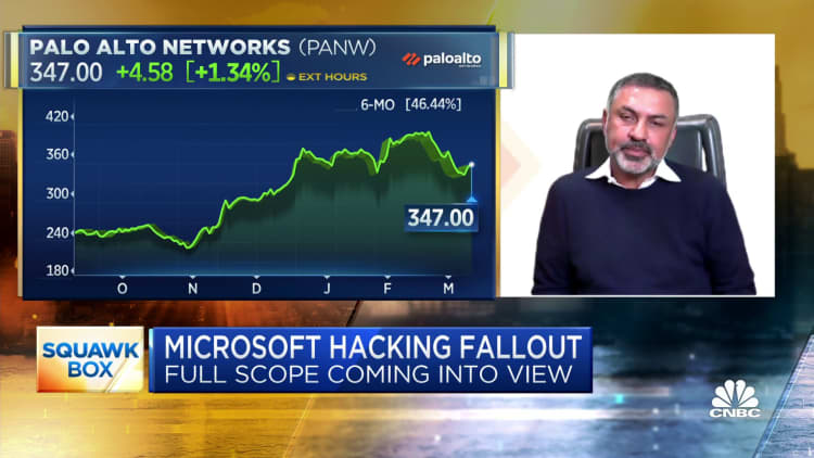 Palo Alto Networks CEO on what we know about the scope of the Microsoft hack