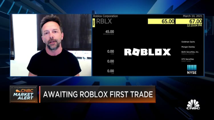 Premarket Mover: Roblox Corp (RBLX) Up 0.49%
