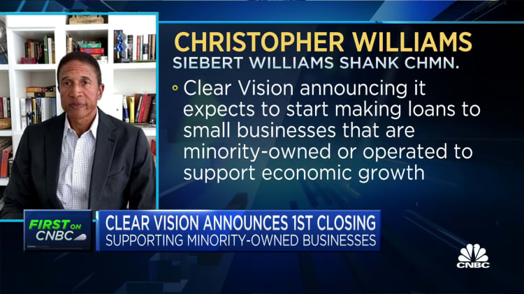 Clear Vision announces 1st closing supporting minority-owned business