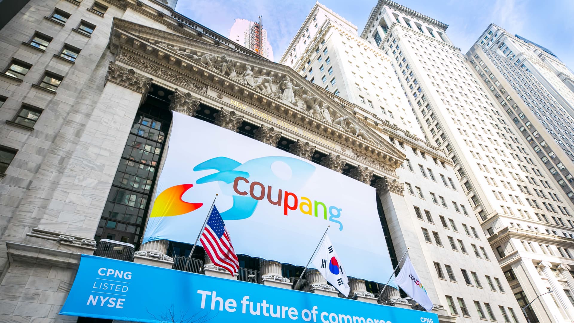 The New York Stock Exchange welcomes executives and guests of Coupang (NYSE: CPNG), today, Thursday, March 11, 2021, in celebration of its Initial Public Offering.