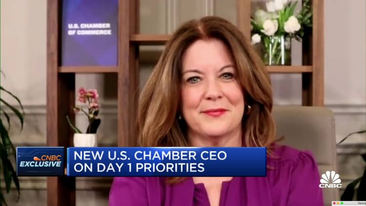 U.S. Chamber of Commerce CEO on push for infrastructure legislation