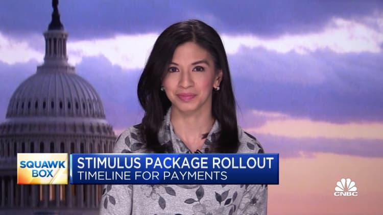 Here's the timeline for government stimulus payments