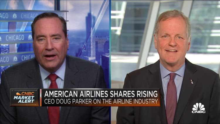 American Airlines CEO: Demand is improving as vaccination increases