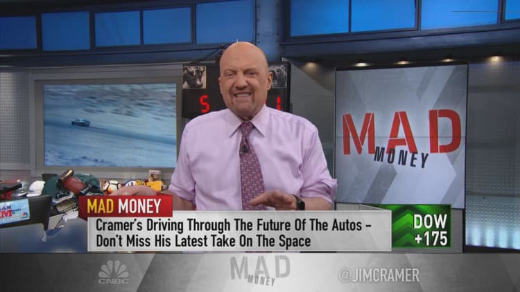 Cramer makes case for buying Ford, GM shares over Tesla, EV SPACs