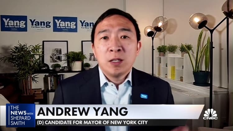 Andrew Yang discusses feasibility of universal basic income