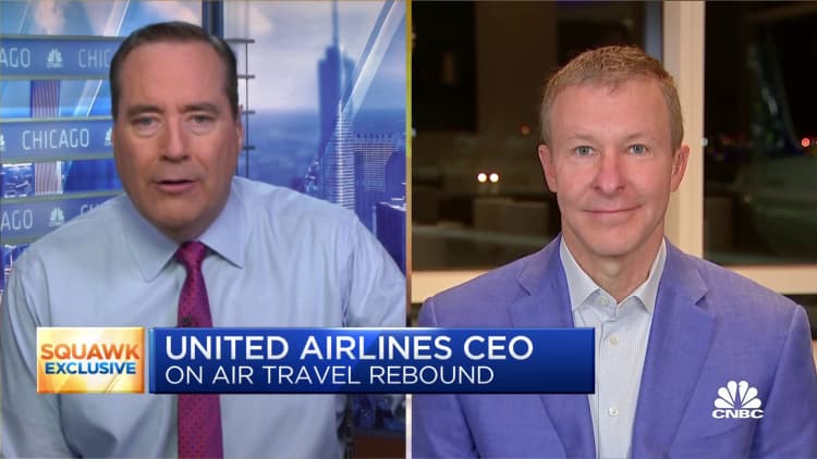 United CEO Scott Kirby on projections for the travel demand rebound