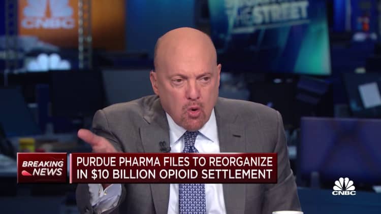 Cramer on OxyContin maker Purdue filing $10 billion plan to exit bankruptcy