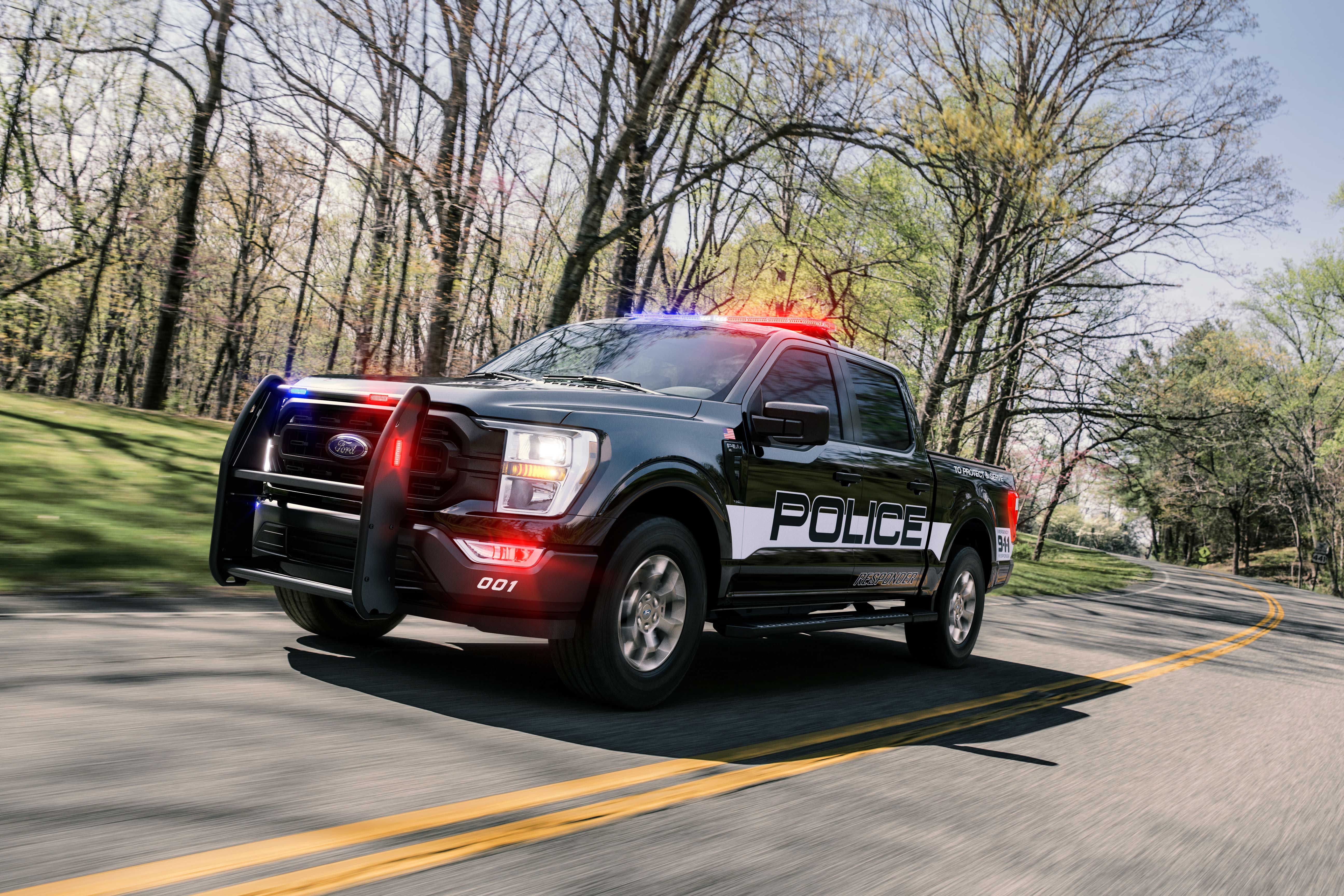 Meet the new Ford F-150 police pickup truck