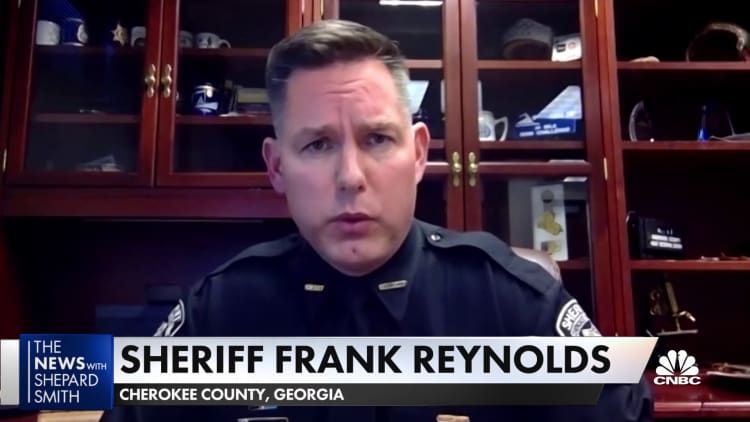 Cherokee County Sheriff Frank Reynolds says it's too early to tell if Atlanta shootings racially motivated