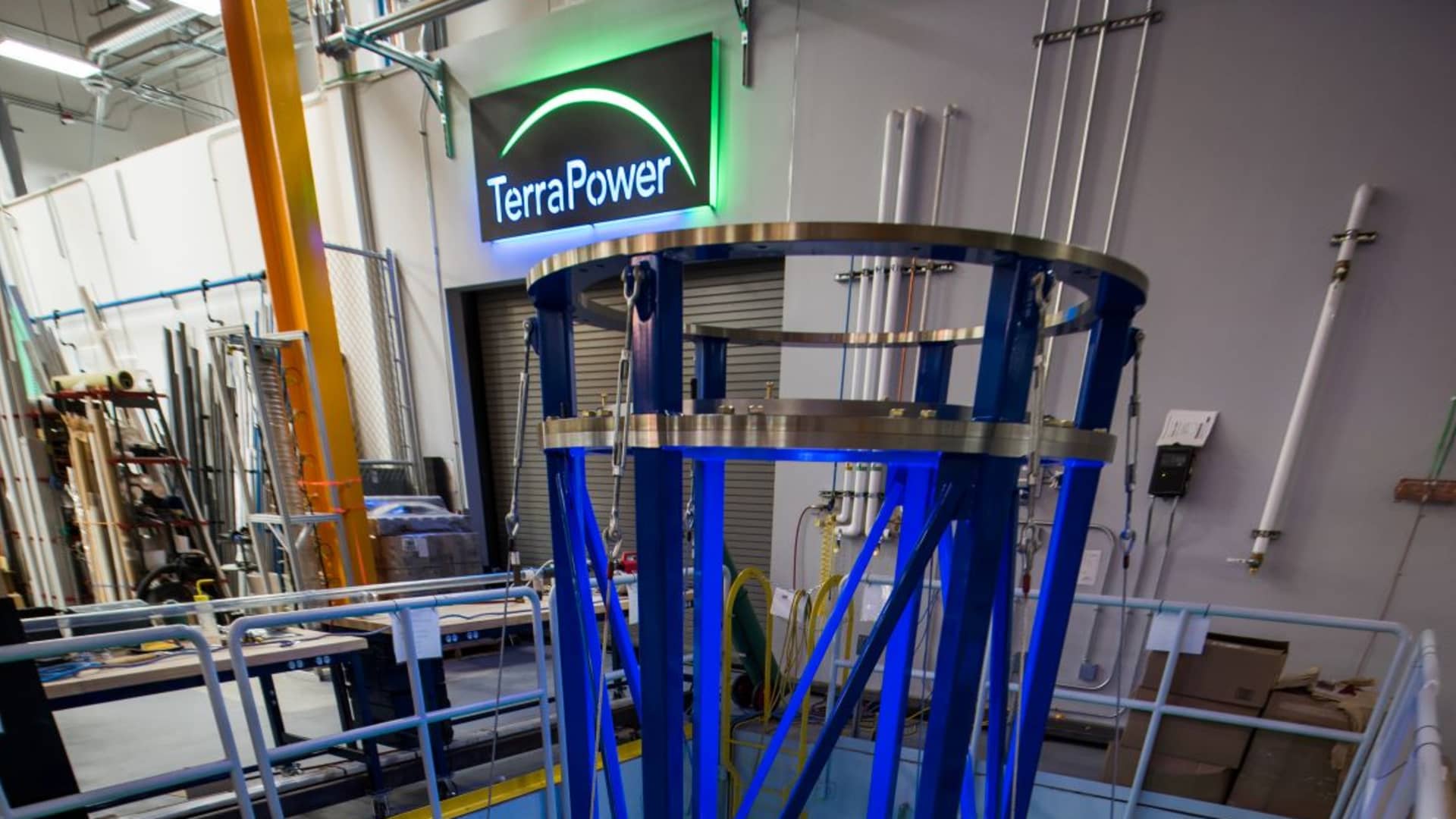 TerraPower’s test facility is where the company does full-scale physical testing for fuel handling operations.