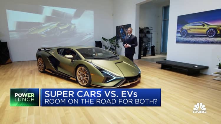 Here's how Lamborghini super cars may compete with electric vehicles