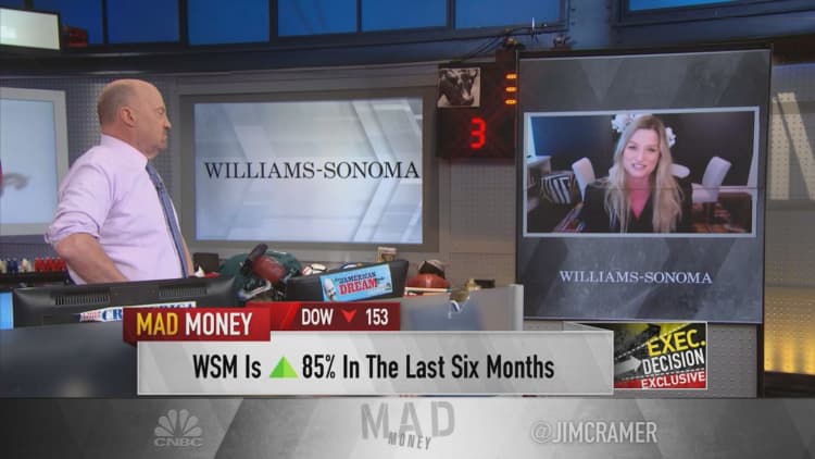 Williams-Sonoma CEO expects more upside in retail as store traffic returns