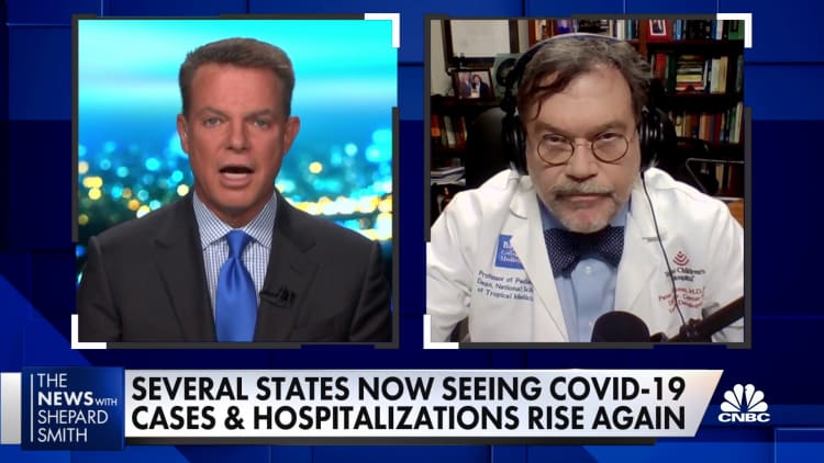 Dr. Peter Hotez discusses rising Covid cases in states like Michigan and Rhode Island