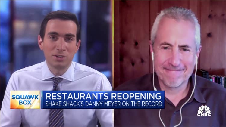 Outdoor dining will be a mainstay beyond Covid: Shake Shack founder