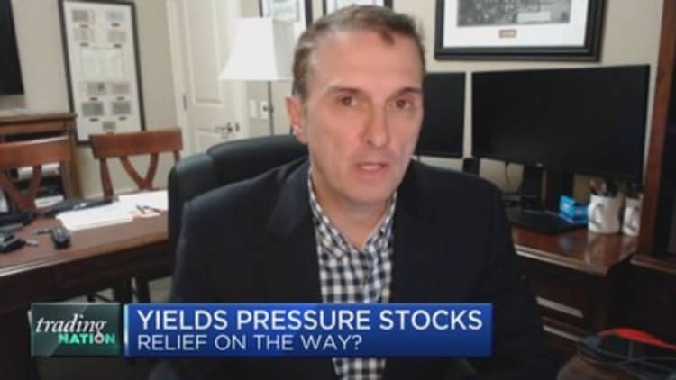 Treasury yields will fall this spring and give stocks a boost, market forecaster Jim Bianco predicts
