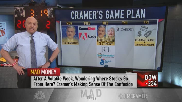 Cramer's game plan for the trading week of March 22