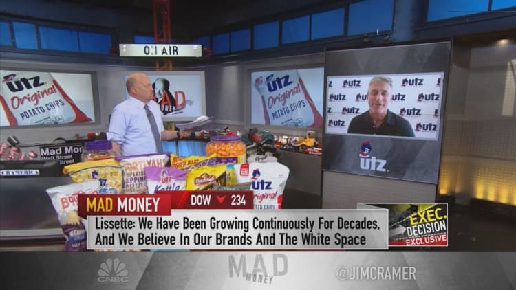 Utz Brands CEO reports 70% repeat purchase rate for its snack foods
