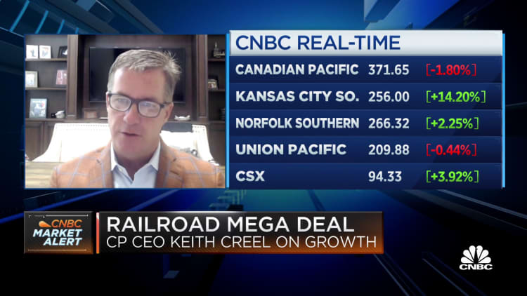Canadian Pacific Railway CEO on deal to acquire Kansas City Southern