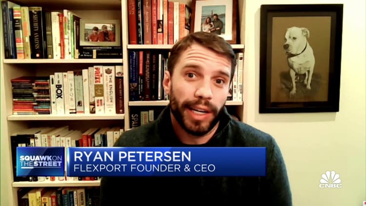 Flexport CEO Ryan Petersen on shipping backlogs and inflation risk