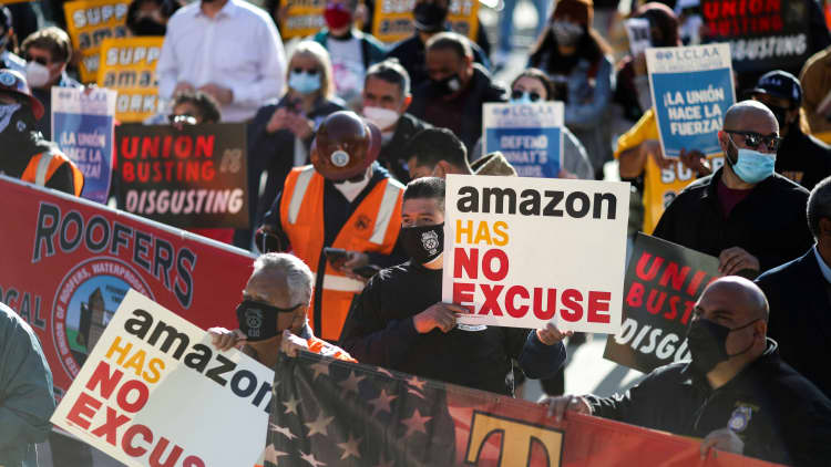 Vote count begins in Amazon's potential months-long union fight