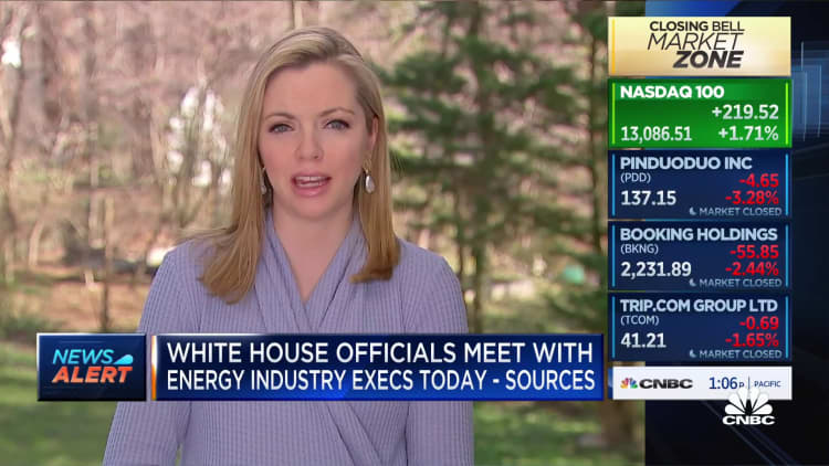White House officials meet with energy industry executives
