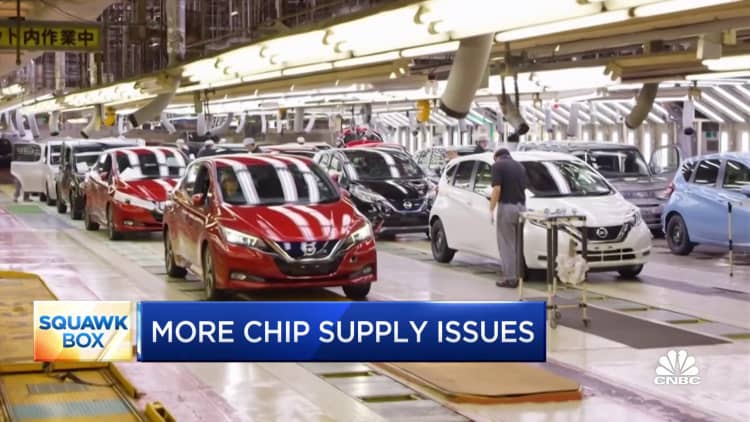 Chip shortage adds pressure to Japanese auto production