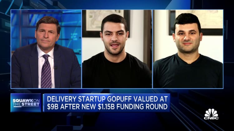 Delivery startup goPuff CEOs on raising $1.5 billion in funding round, at $9 billion valuation