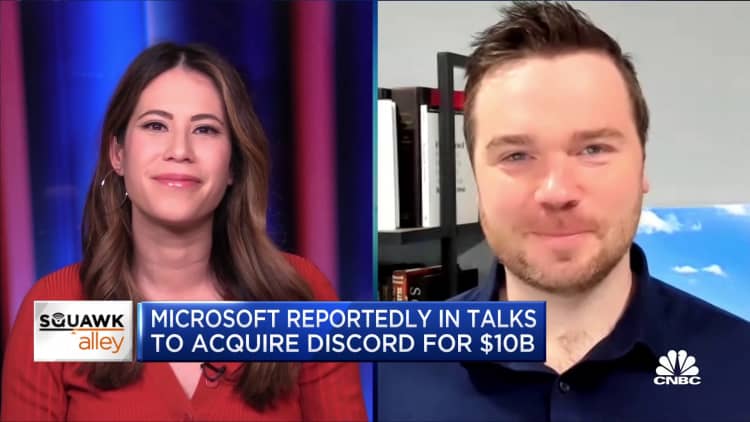New York Times' Kevin Roose on Microsoft eying Discord for $10 billion deal