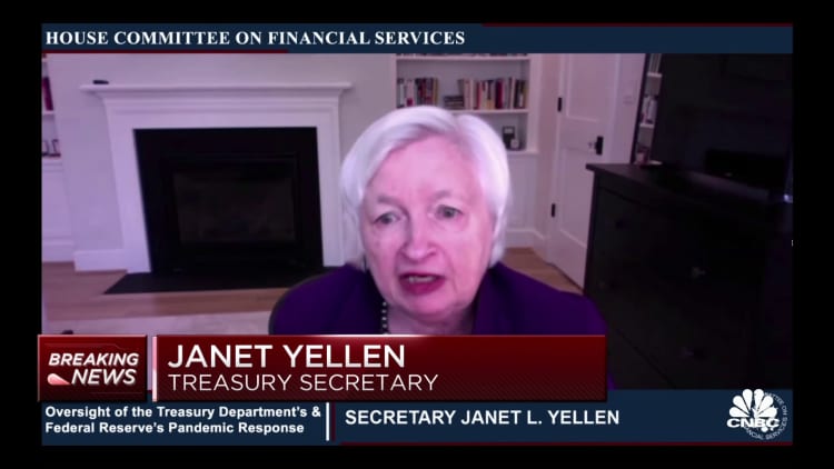 Yellen: Tax changes will help pay for infrastructure
