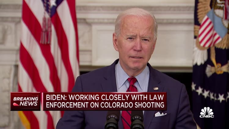 Biden on Colorado shooting: We can ban assault weapons