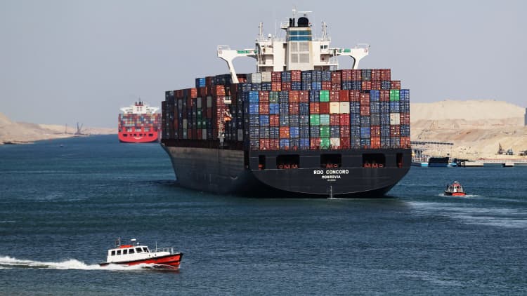 Here's what's behind the container ship traffic jam causing delays around the world