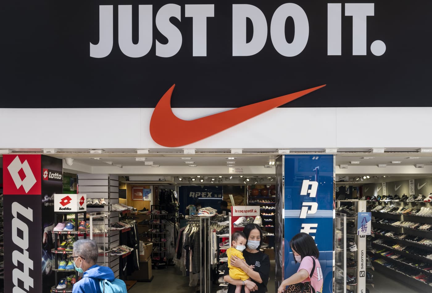 Nike dá folga de uma semana antes de retomar as atividades presenciais no escritório da empresa, em Oregon. (Foto: Reprodução/VCG /Getty Images)